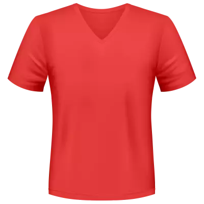 V-Shirt front rot